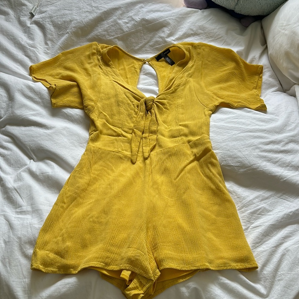 Yellow Aqua romper